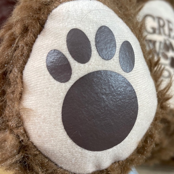 Fiesta Great Wolf Lodge Teddy Bear Brown Tan Sitting Stuffed Animal 2017 12" NWT - Picture 6 of 13